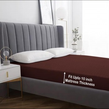 Sale Active 6 x 6 Feet King Size Waterproof Terry Cotton Mattress Protector – 72 x 72 Inches, Brown | Hypoallergenic & Breathable Sale Active 6 x 6 Feet King Size Waterproof Terry Cotton Mattress Protector – 72 x 72 Inches, Brown | Hypoallergenic & Breathable
